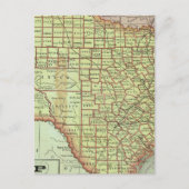 Staat Texas 3 Postkarte (Vorderseite)