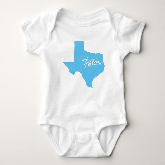 Staat Texas Baby Strampler (Vorderseite)