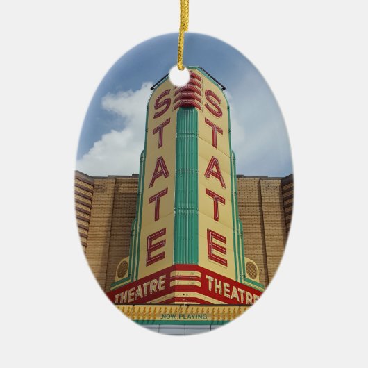Staat Theater - Ann Arbor MI Ornament (Vorne)