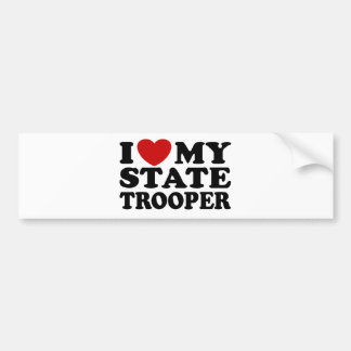 Staat Trooper Autoaufkleber
