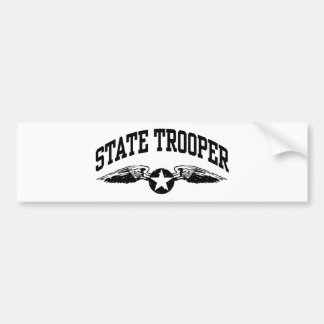 Staat Trooper Autoaufkleber