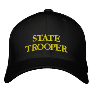 STAAT TROOPER BESTICKTE KAPPE