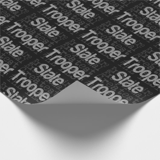 Staat Trooper Extraordinator Geschenkpapier (Ecke)