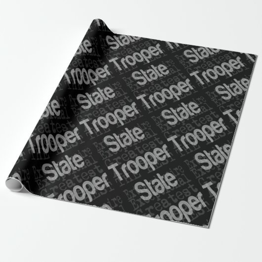 Staat Trooper Extraordinator Geschenkpapier (Ungerollt)