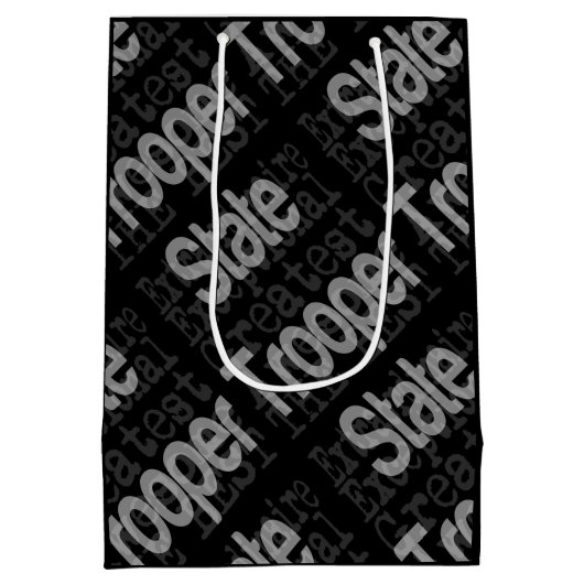 Staat Trooper Extraordinator Mittlere Geschenktüte (Rückseite)