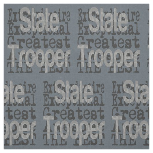 Staat Trooper Extraordinator Stoff (Muster)