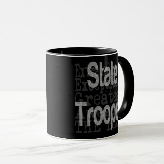 Staat Trooper Extraordinator Tasse (VorderseiteRechts)