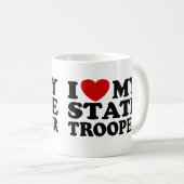 Staat Trooper Kaffeetasse (VorderseiteRechts)