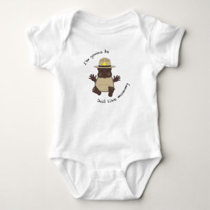 Staat-Trooper-Mami Baby Strampler