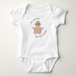 Staat-Trooper-Mami Baby Strampler