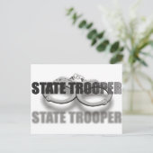 Staat TROOPER Postkarte (Stehend Vorderseite)