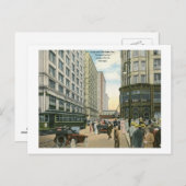 Staat und Madison Streets, Chicago 1916 Vintag Postkarte (Vorne/Hinten)