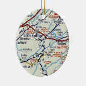 STAAT UNI PA KERAMIK ORNAMENT (Rechts)