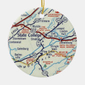 STAAT UNI PA KERAMIK ORNAMENT (Vorne)