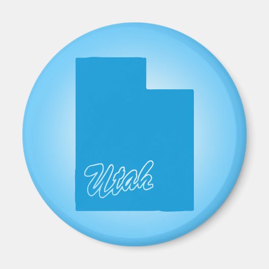Staat Utah Magnet (Vorne)