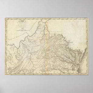 Staat Virginia Poster