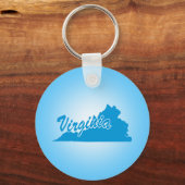 Staat Virginia Schlüsselanhänger (Vorderseite)