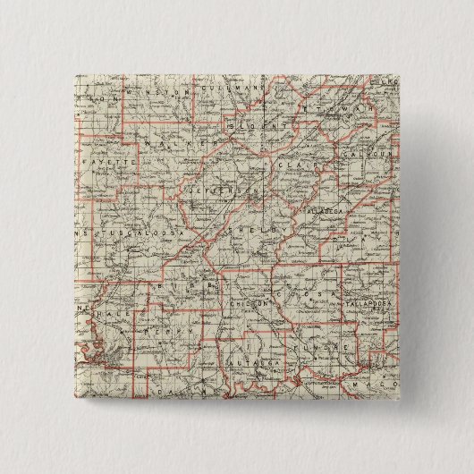 Staat von Alabama Button (Vorderseite)