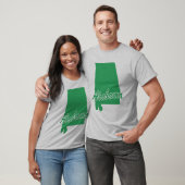 Staat von Alabama-Form-T - Shirt (Unisex)