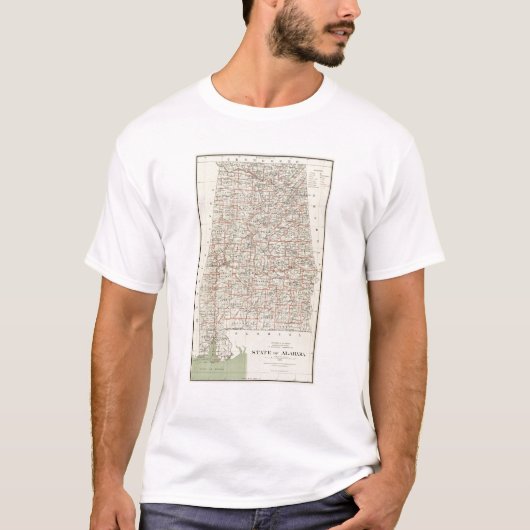 Staat von Alabama T-Shirt (Vorderseite)