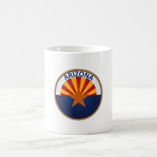 Staat von Arizona Flag Siegel Kaffeezubereitung Ta Kaffeetasse