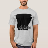 Staat von Arkansas Shape-T - Shirt (Vorderseite)