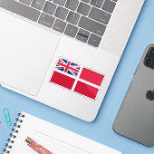 Staat von Britisch-Malta (19. Jahrhundert) Aufkleber (Laptop mit iPhone)