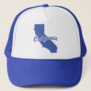 Staat von California Shape Trucker Hat Truckerkappe