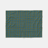 Staat von California Tartan Fleecedecke (Vorderseite (Horizontal))