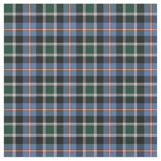 Staat von Colorado Tartan Stoff (Nahaufnahme)