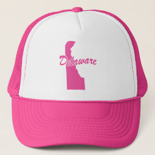 Staat von Delaware Shape Trucker Hat Truckerkappe