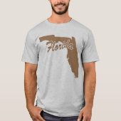 Staat von Florida-Form-T - Shirt (Vorderseite)