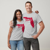 Staat von Florida-Form-T - Shirt (Unisex)