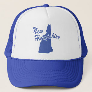 Staat von Hampshire Shape Trucker Hat Truckerkappe