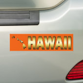 STAAT VON HAWAII AUTOAUFKLEBER (Auf Auto)