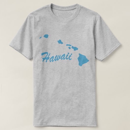 Staat von Hawaii Shape-T - Shirt (Design vorne)
