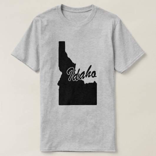 Staat von Idaho Form T - Shirt (Design vorne)