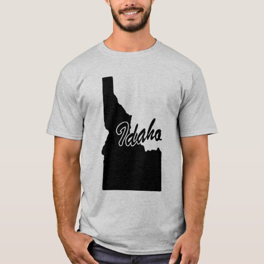 Staat von Idaho Form T - Shirt (Vorderseite)