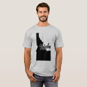 Staat von Idaho Form T - Shirt (Vorne ganz)