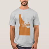 Staat von Idaho Form T - Shirt (Vorderseite)