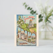 Staat von Idaho Gruß Postkarte (Stehend Vorderseite)