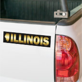 STAAT VON ILLINOIS AUTOAUFKLEBER (Auf Lkw)