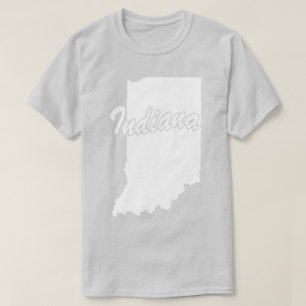 Staat von Indiana Shape-T - Shirt