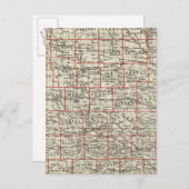 Staat von Iowa Postkarte (Vorne/Hinten)