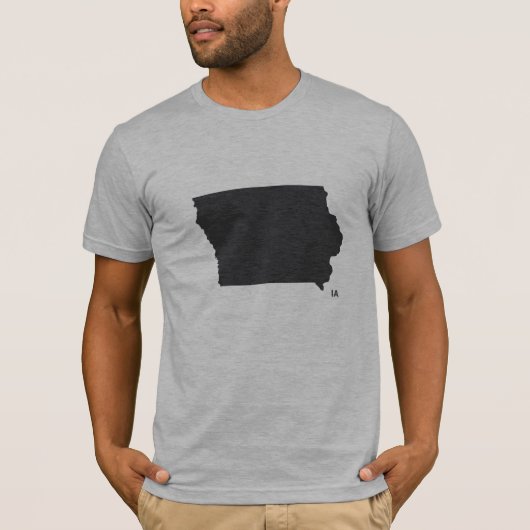 Staat von Iowa T-Shirt (Vorderseite)