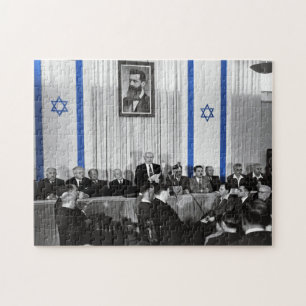 Staat von Israel erklärte - 18. Mai 1948 Puzzle