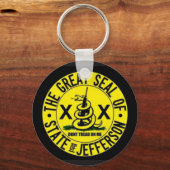 Staat von Jefferson Schlüsselanhänger (Vorderseite)