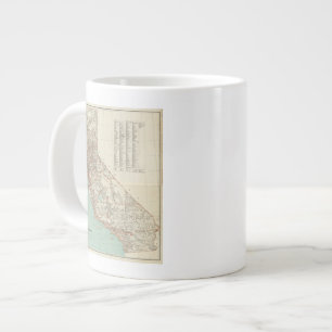 Staat von Kalifornien 2 Jumbo-Tasse