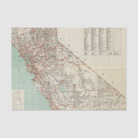 Staat von Kalifornien 2 Seidenpapier (Vorderseite)