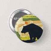 Staat von Kalifornien Button (Vorne & Hinten)